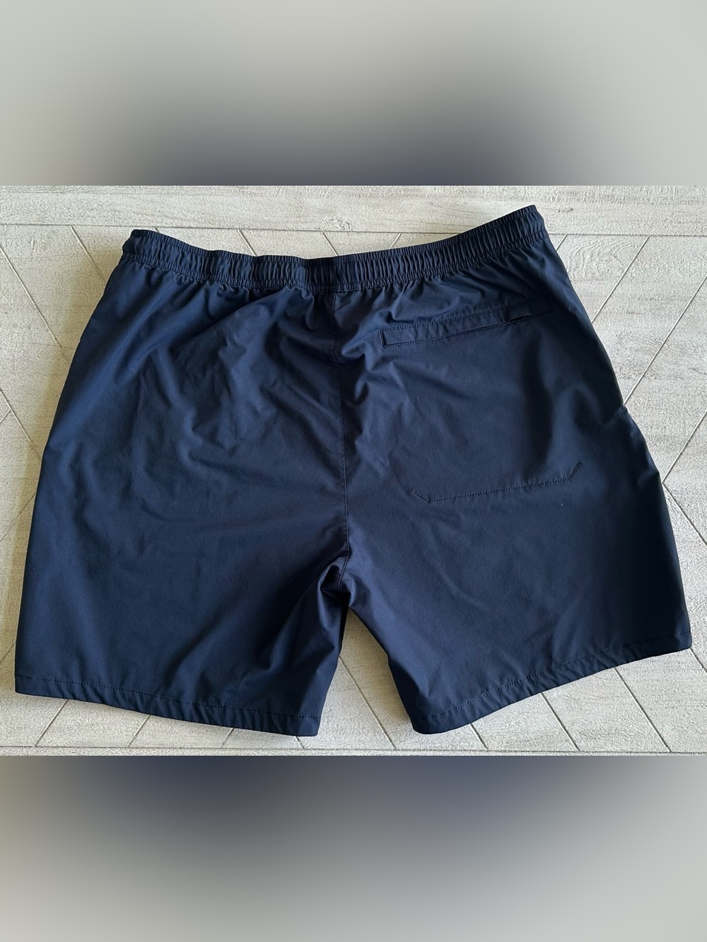 BYLT Premium Basics Mens 3XL Navy Athletic Performance Stretch Activewear Shorts - Picture 2 of 12